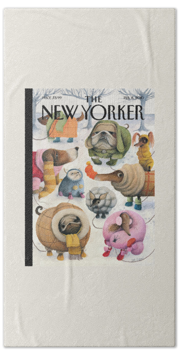 Baby, Its Cold Outside Hand Towel