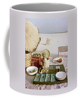 A Beach Picnic Coffee Mug