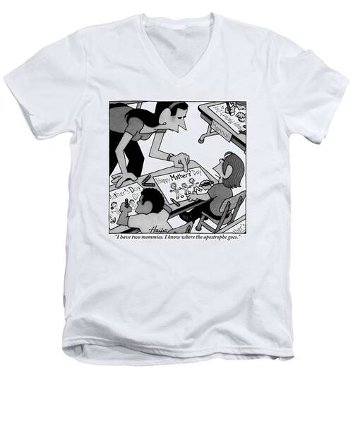 The Apostrophe Men's V-Neck T-Shirt