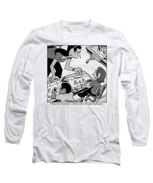 The Apostrophe Long Sleeve T-Shirt