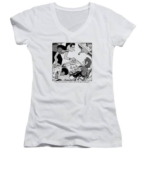 The Apostrophe Women's V-Neck