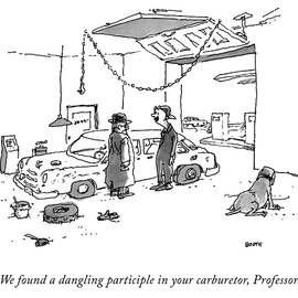 A Dangling Participle by George Booth