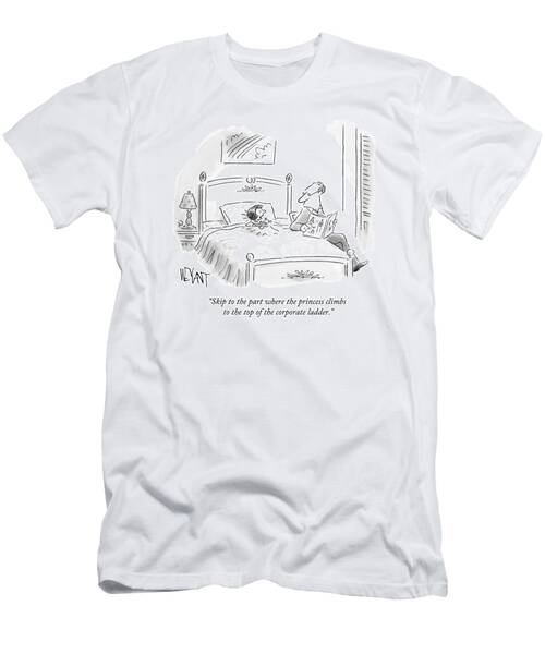 A Father Reads His Daughter A Bedtime Story T-Shirt