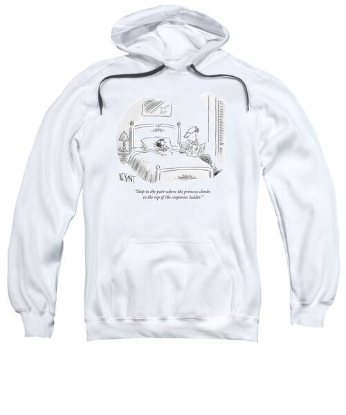 A Father Reads His Daughter A Bedtime Story Sweatshirt