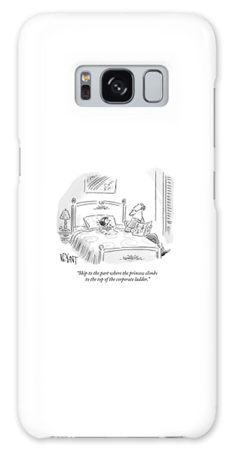 Galaxy Case - A Father Reads His Daughter A Bedtime Story by Christopher Weyant