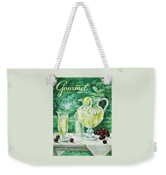 A Gourmet Cover Of Glassware Weekender Tote Bag