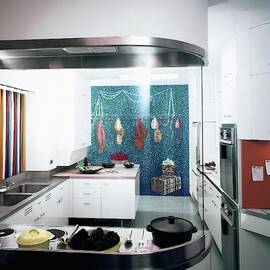 A Kitchen Designed By Valerian S. Rybar by John Rawlings
