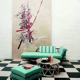 A Lanai Room With Ficks Reed Co Furniture by Richard Jeffery