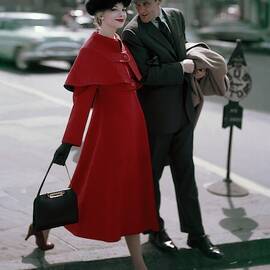 A Model On A Street by Sante Forlano