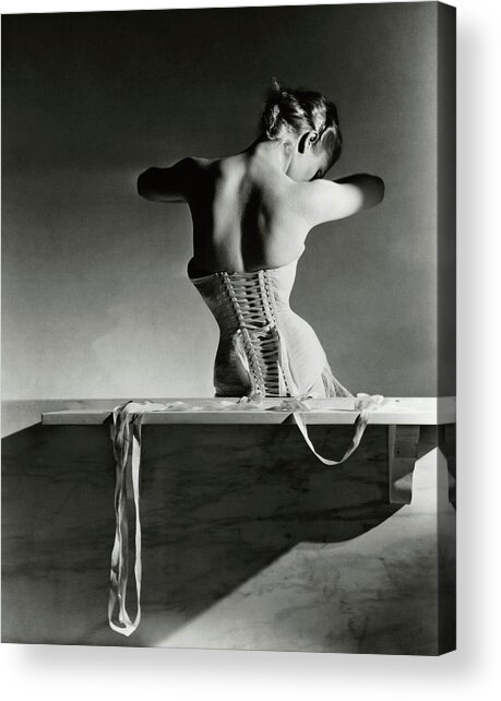 The Mainbocher Corset Acrylic Print