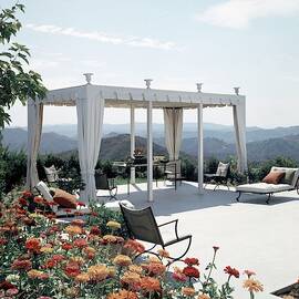 A Pavilion In The Backyard Of Bruce Macintosh's by George De Gennaro