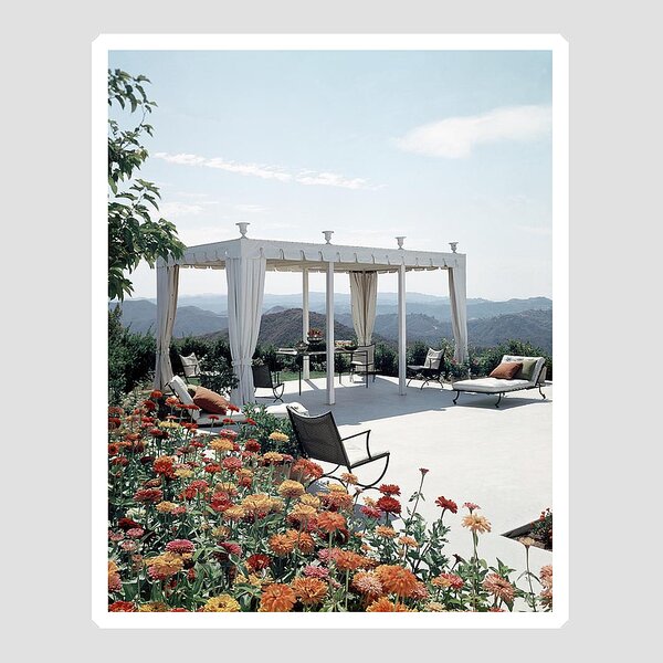 A Pavilion In The Backyard Of Bruce Macintosh's Sticker
