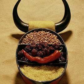 A Pot With Beans by Rudy Muller