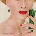 A Vogue Magazine Cover Of Lisa Fonssagrives