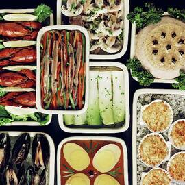 An Assortment Of Food In Containers by John Stewart