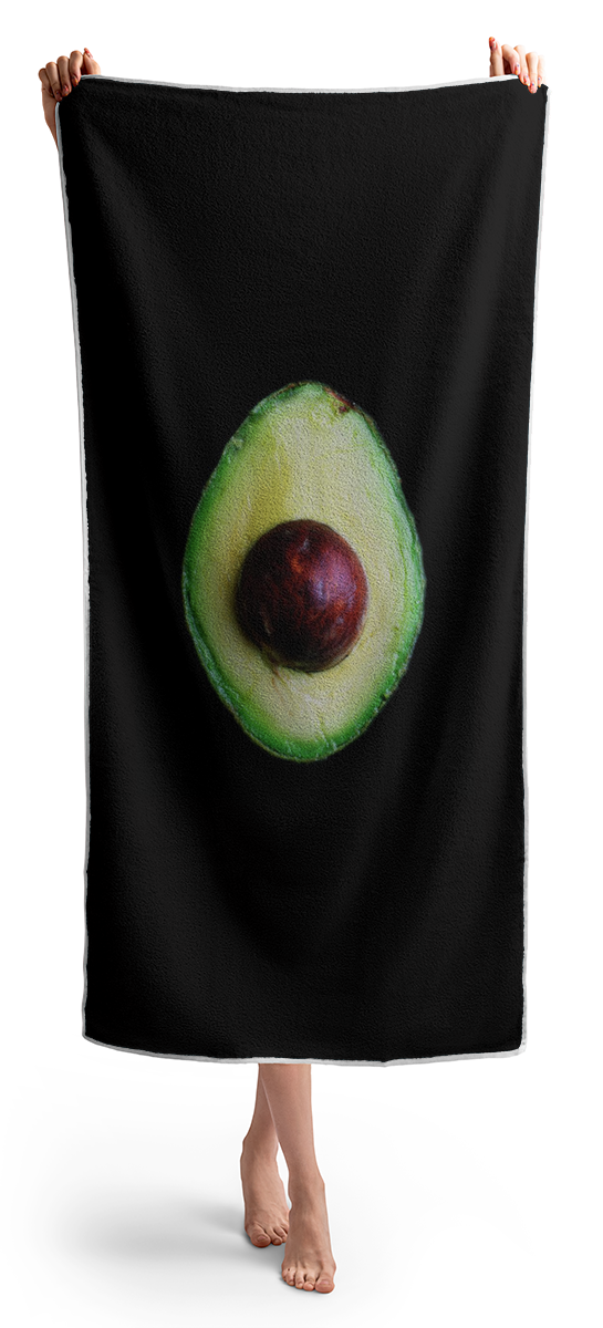 An Avocado Beach Towel
