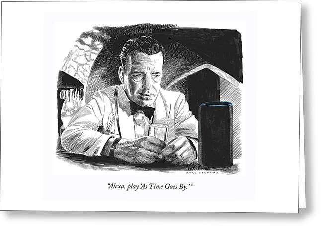 As Time Goes By Greeting Card