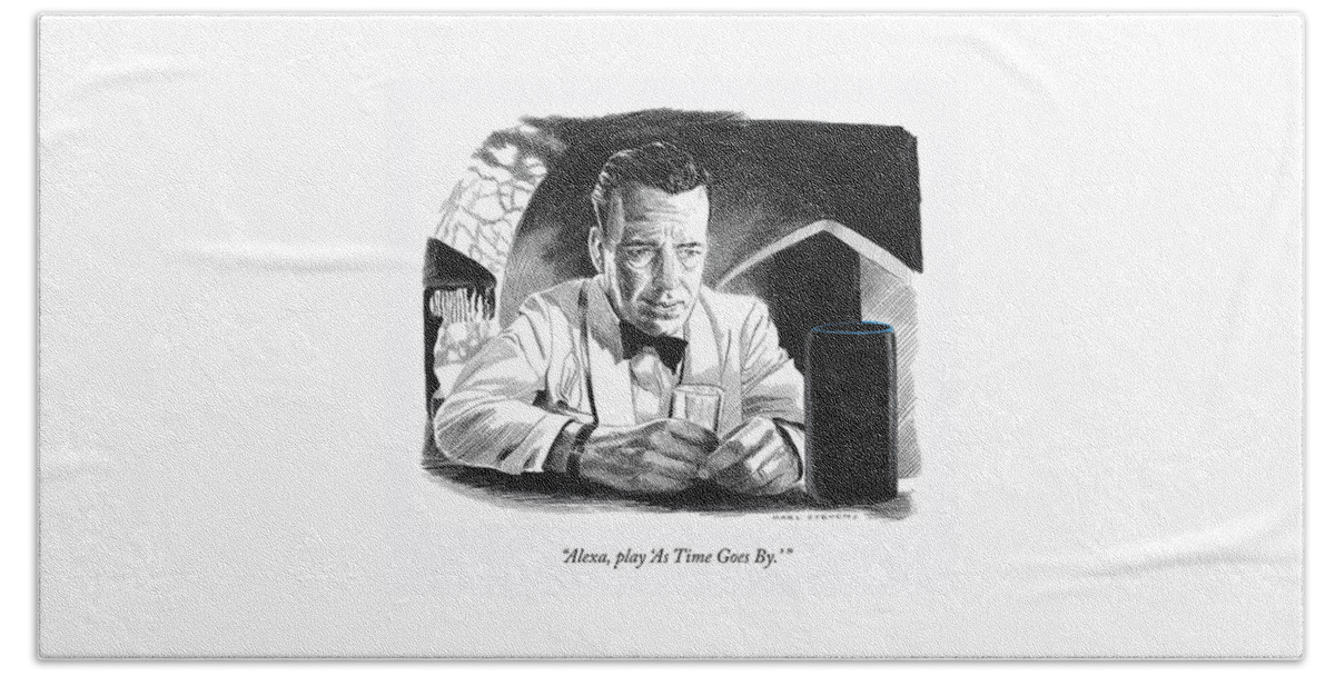 As Time Goes By Hand Towel