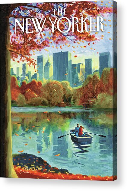 Autumn Central Park Acrylic Print