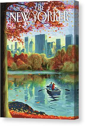 City Canvas Prints