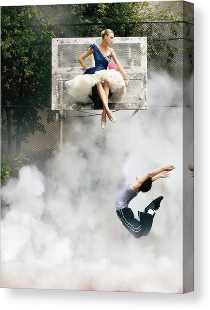 Caroline Trentini Canvas Art Print by Arthur Elgort