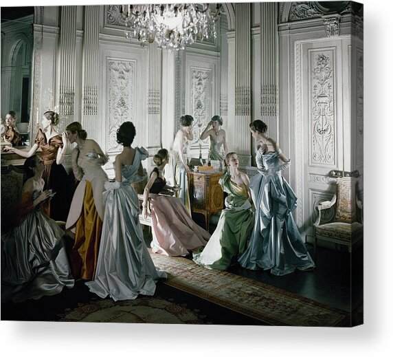 Charles James Gowns Acrylic Print