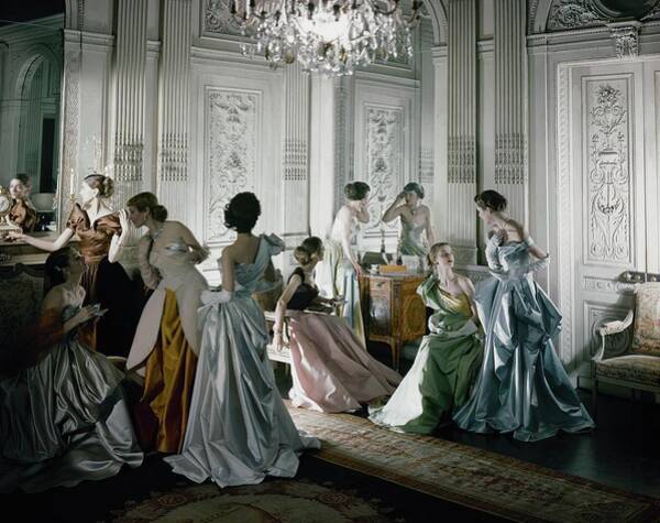 Charles James Gowns Art Print