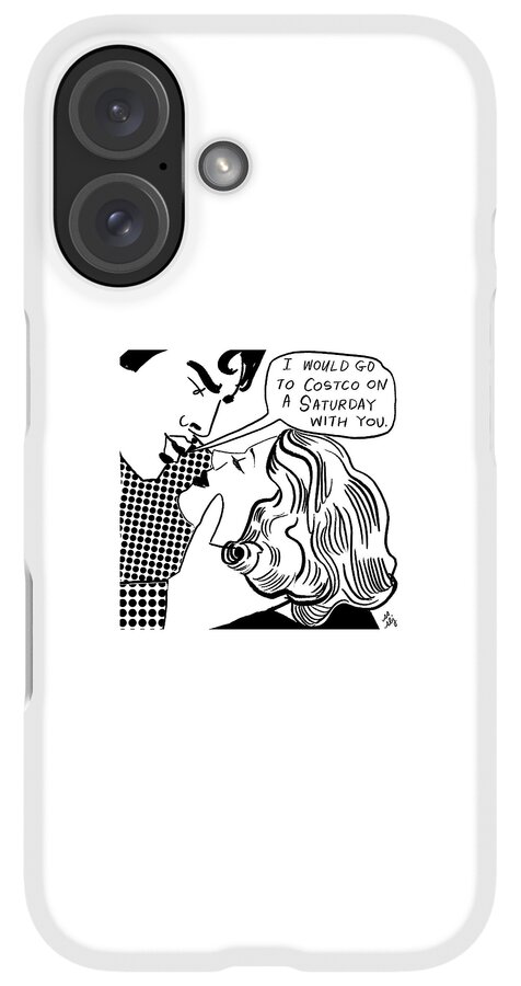 iPhone Case - Costco On A Saturday by Sophie Lucido Johnson and Sammi Skolmoski