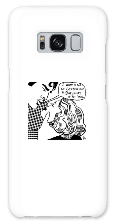 Galaxy Case - Costco On A Saturday by Sophie Lucido Johnson and Sammi Skolmoski