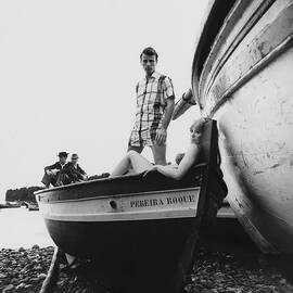 Couple in a Boat by Leonard Nones