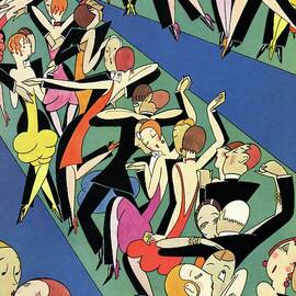 Couples Dancing by A. H. Fish