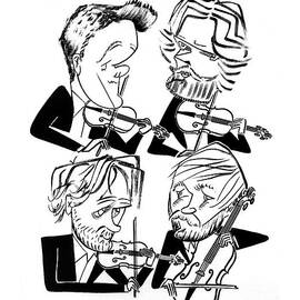 Danish String Quartet by Tom Bachtell