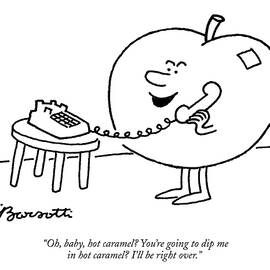 Dip Me In Hot Caramel by Charles Barsotti