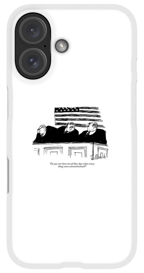 iPhone Case - Do You Ever Have One Of Those Days When by Joseph Mirachi