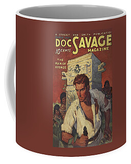 Doc Savage The Man Of Bronze Coffee Mug