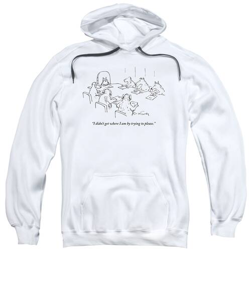 Dogs At A Meeting Sweatshirt