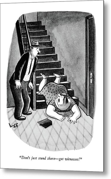 Get Witnesses Metal Print