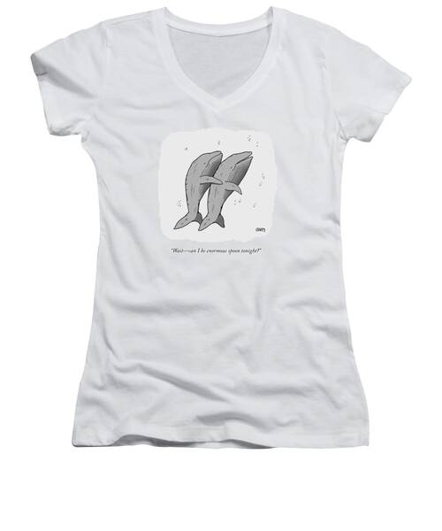 Enormous Spoon Women's V-Neck