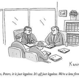 Four Lawyers Speak At A Conference Table by Zachary Kanin