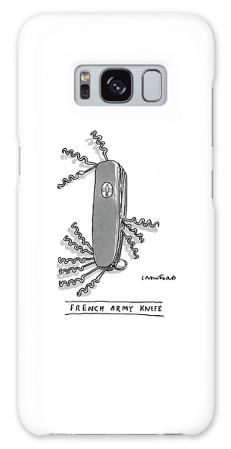 Galaxy Case - French Army Knife by Michael Crawford
