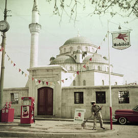 Gas Station In Turkey by Horst P Horst