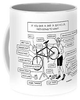 Give A Dad A Bicycle Coffee Mug