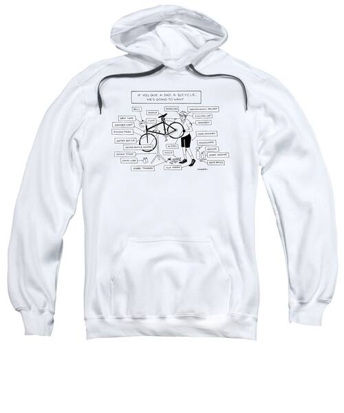 Give A Dad A Bicycle Sweatshirt