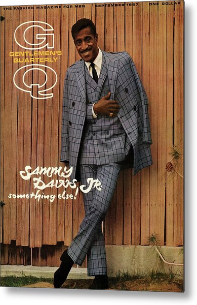 Gq Cover Featuring Sammy Davis Jr Metal Print