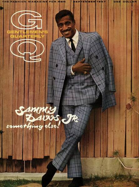 Gq Cover Featuring Sammy Davis Jr Art Print