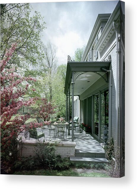 Hollis Baker's Patio Acrylic Print
