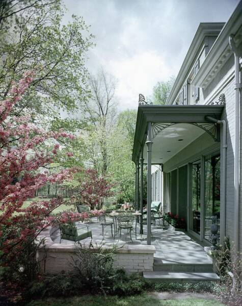 Hollis Baker's Patio Art Print