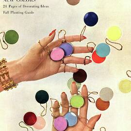House & Garden Cover Of Woman's Hands With An by Herbert Matter