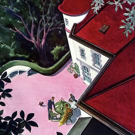 House And Garden Annual Building Number Cover by Walter Buehr