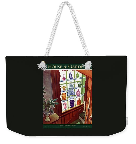 House And Garden House Planning Number Cover Weekender Tote Bag